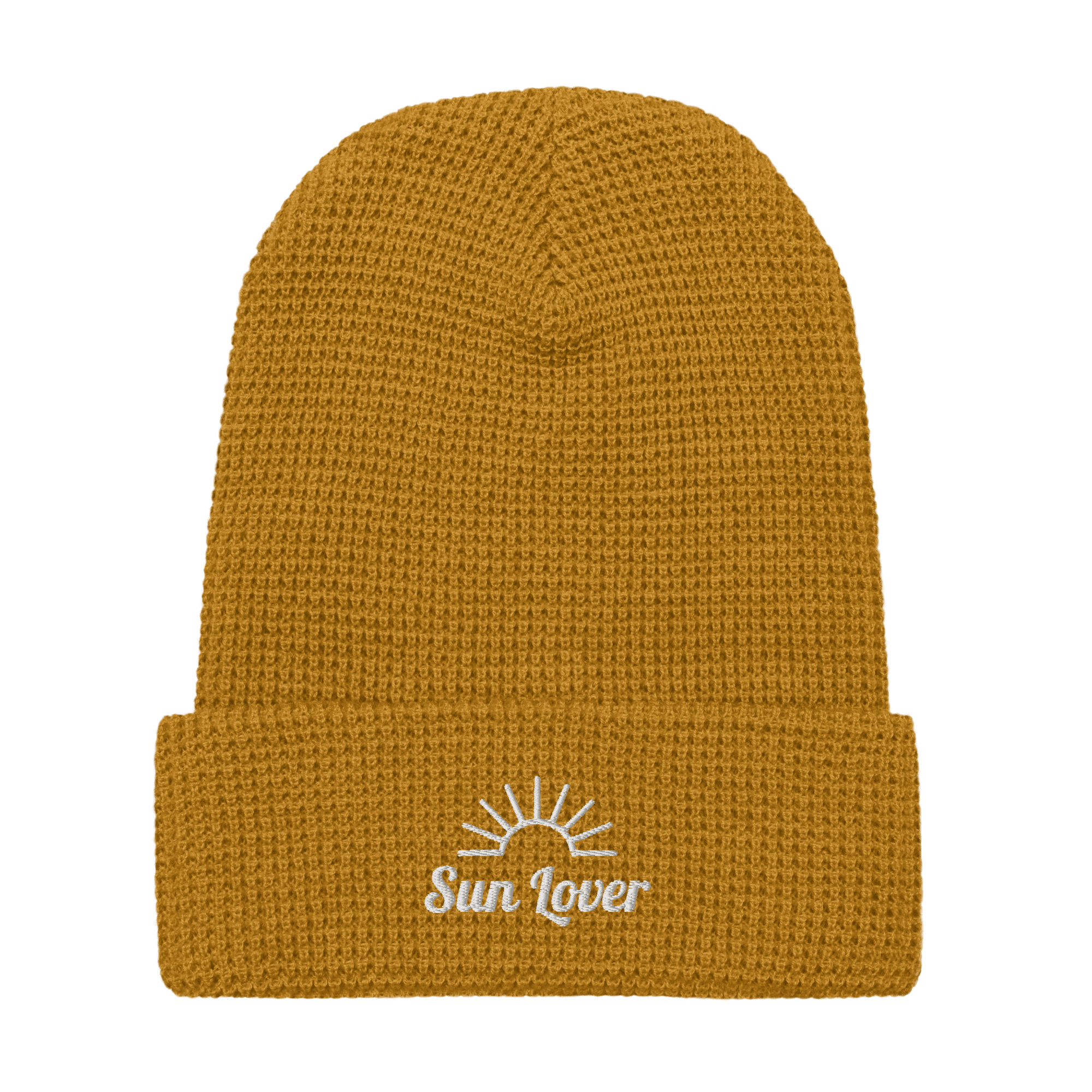 Sun Lover Waffle Beanie - Image 2