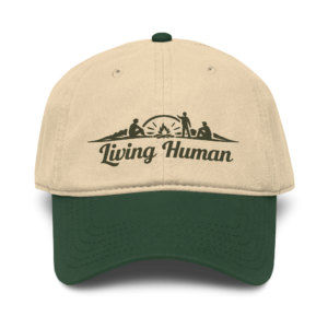 Living Human Garment Washed Baseball Cap