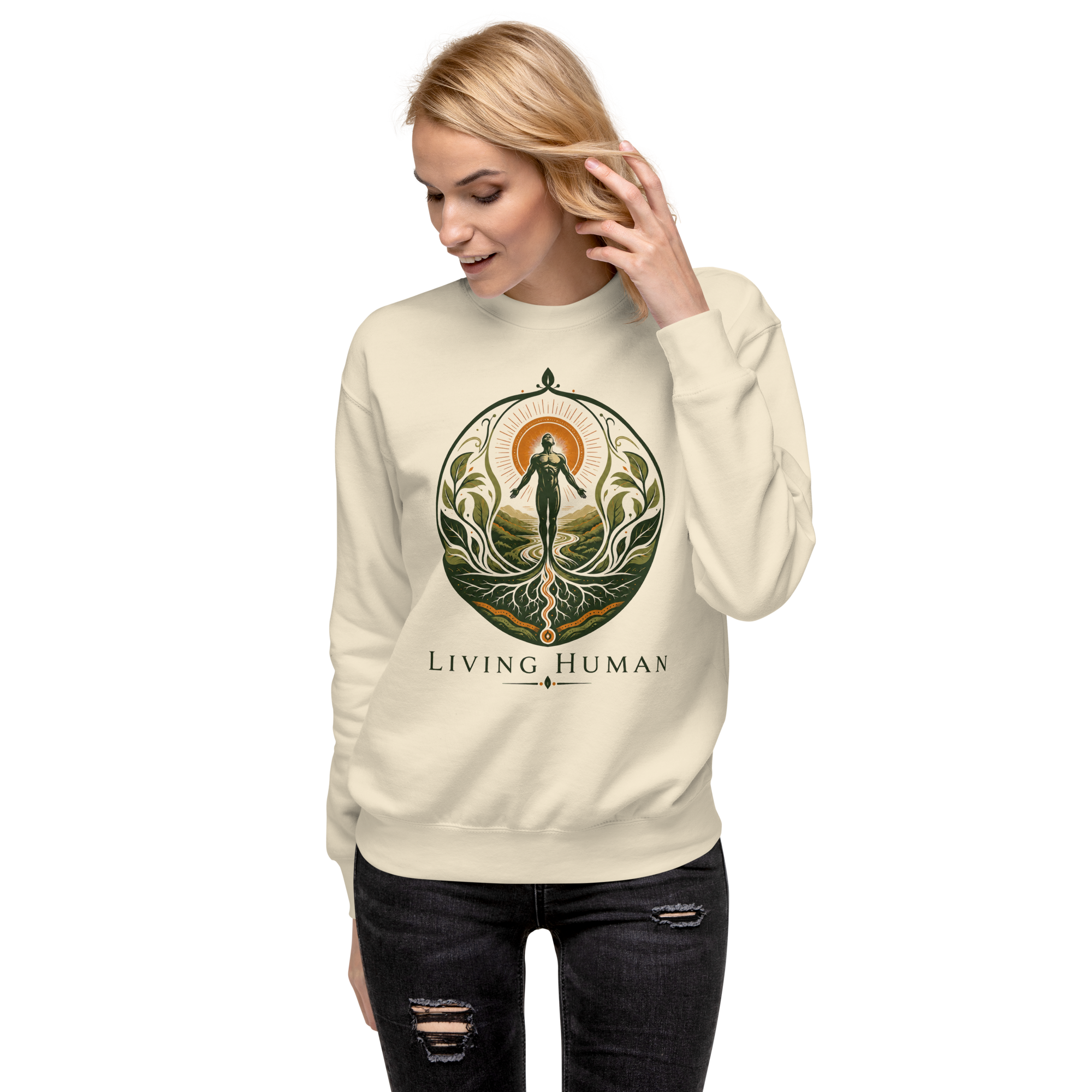 Living Human Crewneck - Image 2
