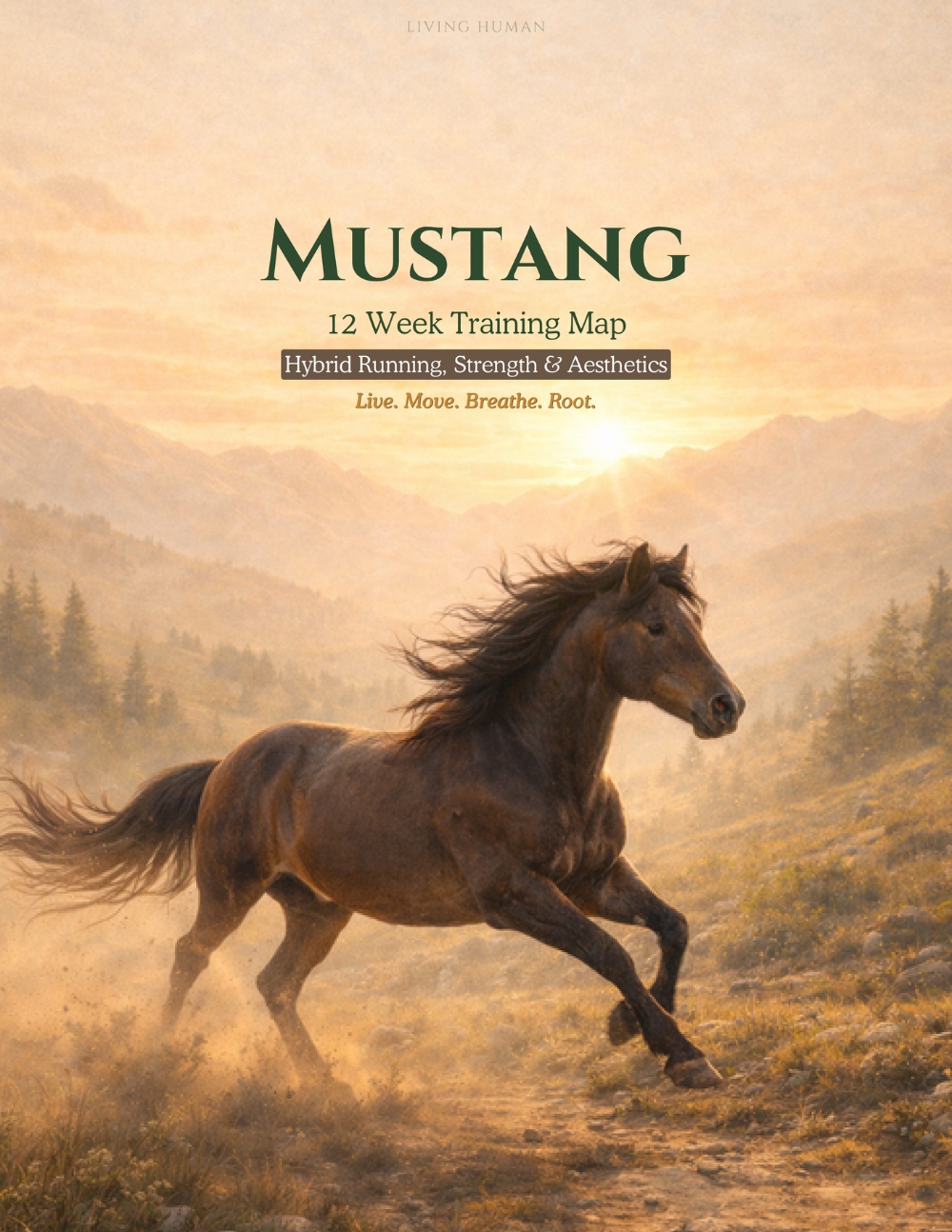 Mustang Living Human Training Map Cover